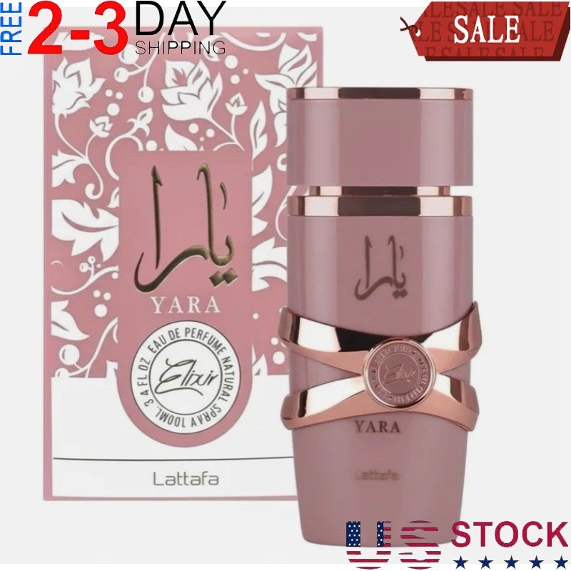 USA-LATTAFA YARA ELIXIR EAU DE PARFUM SPRAY FOR WOMEN 100 Ml BRAND NEW!!!