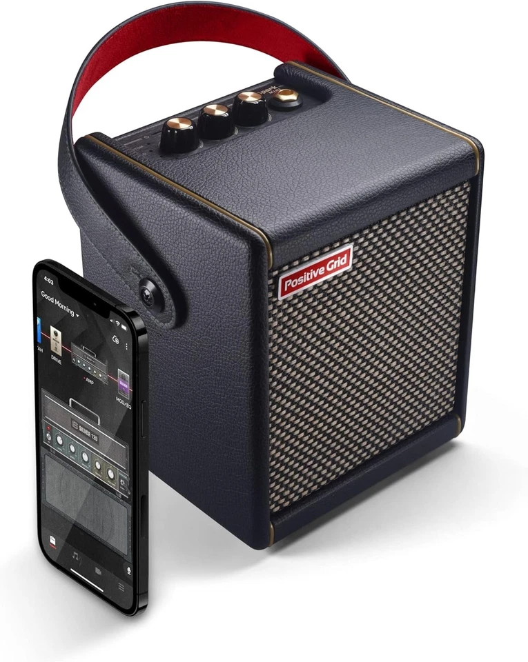 Positive Grid Spark MINI Schwarz Bluetooth Gitarrenverstärker NEU