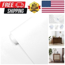 Peel and Stick Wallpaper White Wallpaper White Contact Paper Waterproof Self ...