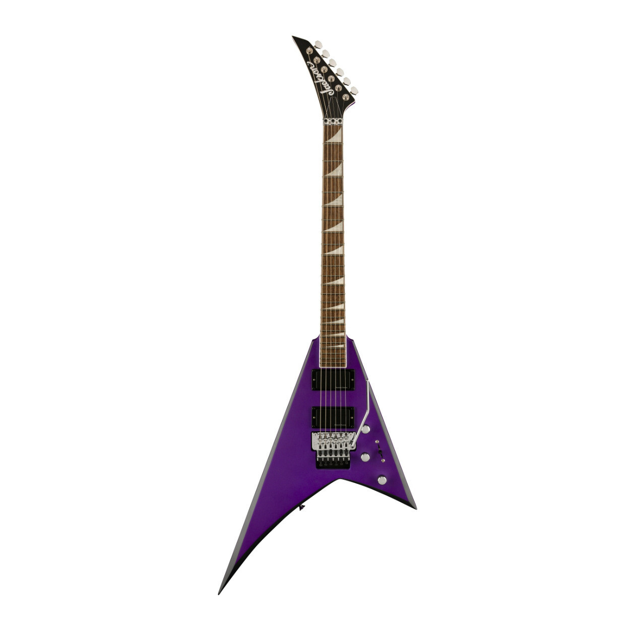 Jackson X Rhoads RRX24 - 6-струнная гитара фиолетового цвета металлик с черными скосами