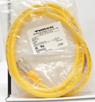 Turck RSM 46-7M / U2133-4 - Cavo Maschio 4 Pin 7 Metri - Nuovo