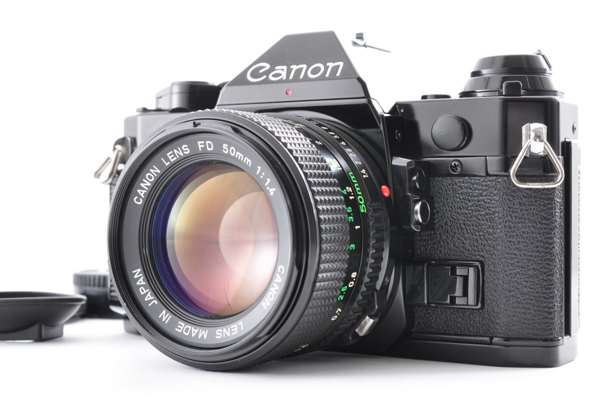 キャノン　Canon AE-1  FD 50mm  1:1.4 Canon AE-1 Program Black / Lens New FD 50mm f/1.4 Excellent+