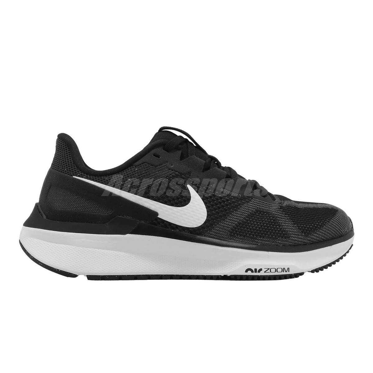 Nike Wmns Air Zoom Structure 25 Black White Women Unisex