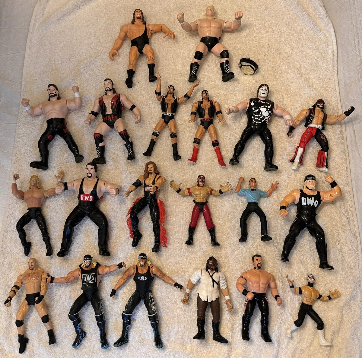 WWFオフィシャルレスリングリング　アクションフィギュア12体 WWE リング アクションフィギュア レスリングおもちゃ WWE