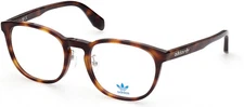 Adidas OR5014-H 053 Tortoise Round Plastic Optical Eyeglasses Frame 56-21-145 RX