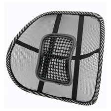 NEW Mesh Lumbar Back/Spine Support Seat Cushion Office Chair, Car Seat - 1PC