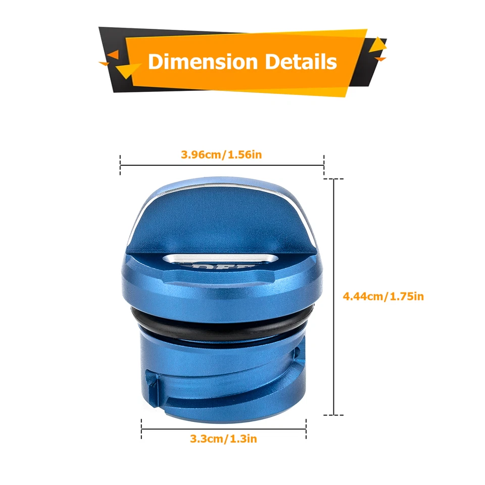 DEF Cap Cover For Chevy Silverado GMC Sierra 2500HD/3500HD 10-14 15 16 17 18 19 - Изображение 3 из 4