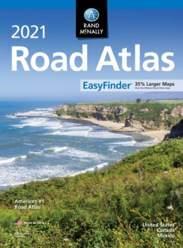 Rand McNally 2021 EasyFinder Midsize Road Atlas [Rand McNally Road Atlas]