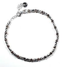 BRACCIALE PEPITE STILE DODO  IN ARGENTO MASSICCIO 925%, NUOVO DA NON PERDERE