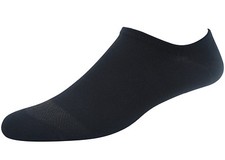 Men's Bamboo No Show Socks With Seamless Toe and Grip Heel,  6 Pairs Size 10-13