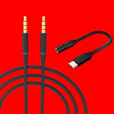 Luxury Type-C 3.5MM Headphone Jack Adapter AUX Cable for Samsung Galaxy Note 10