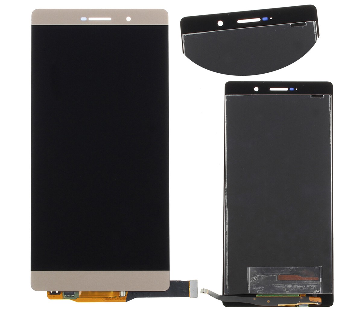 For Huawei P8 Max DAV-703L/713L Gold Touch Screen Digitizer LCD