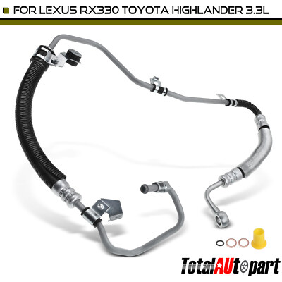 New Power Steering Pressure Line Hose Assembly for Lexus RX330 04