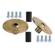 Pair 23T 4 Stud Rear Axle Wheel Hub for 4 Wheeler 40'' Rear Axle Kit Trike Drift