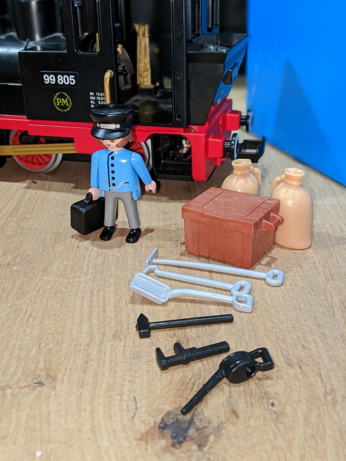 playmobil electric train