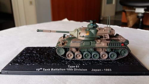 1/72 A LOT OF 2 TYPE 61 JAPAN 1993 & M60A3 EGYPT 1999 DEAGOSTINI ALTAYA - Picture 2 of 13