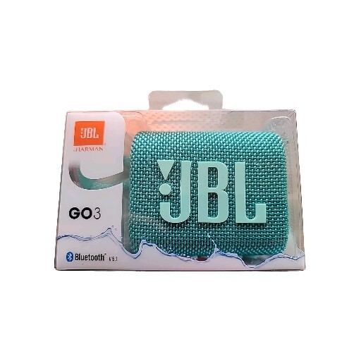 JBL GO 3 Portable Waterproof Speaker - Blue-image