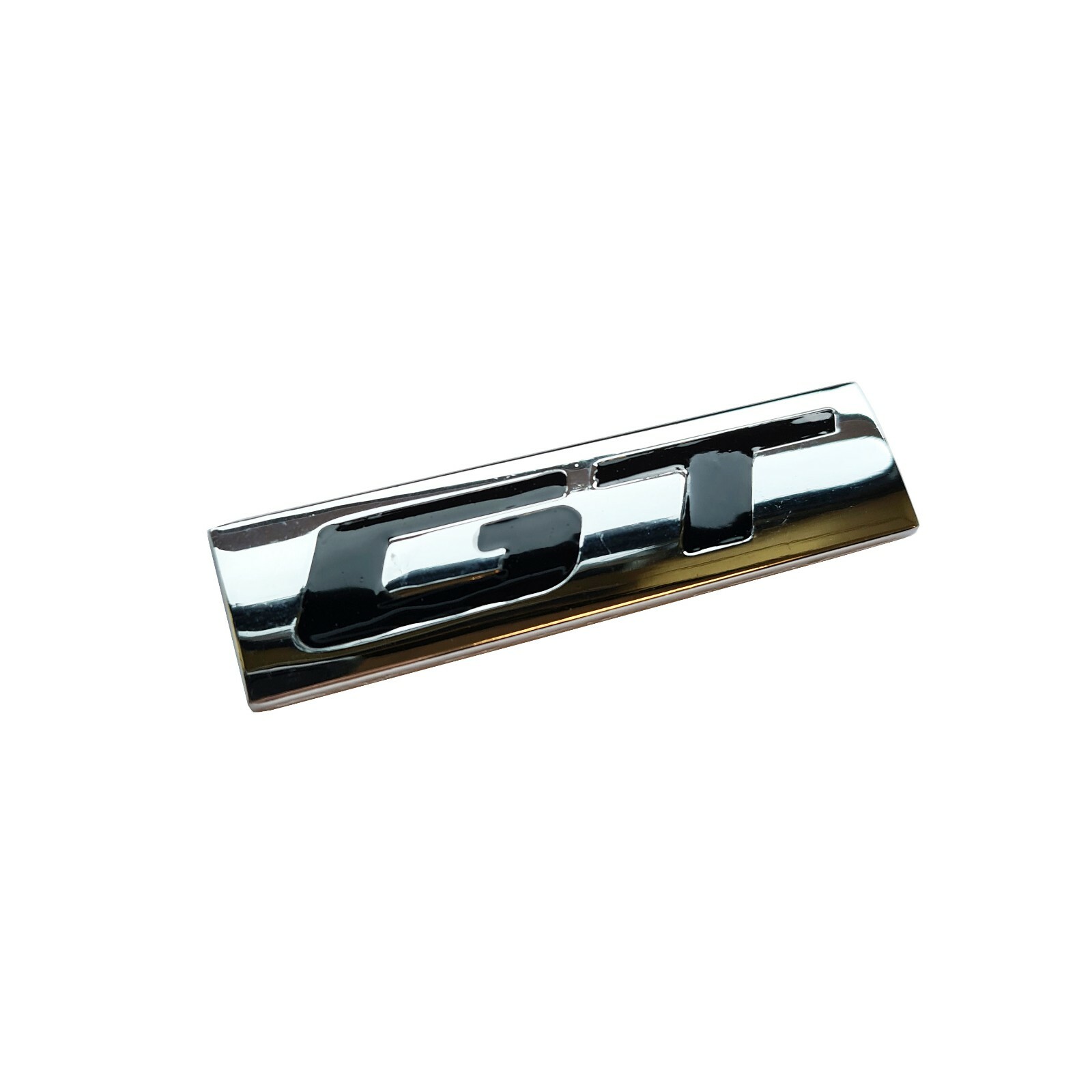 Image 51 - Chrome And Black Metal GT Boot Badge For BMW Mercedes Mustang Golf Honda