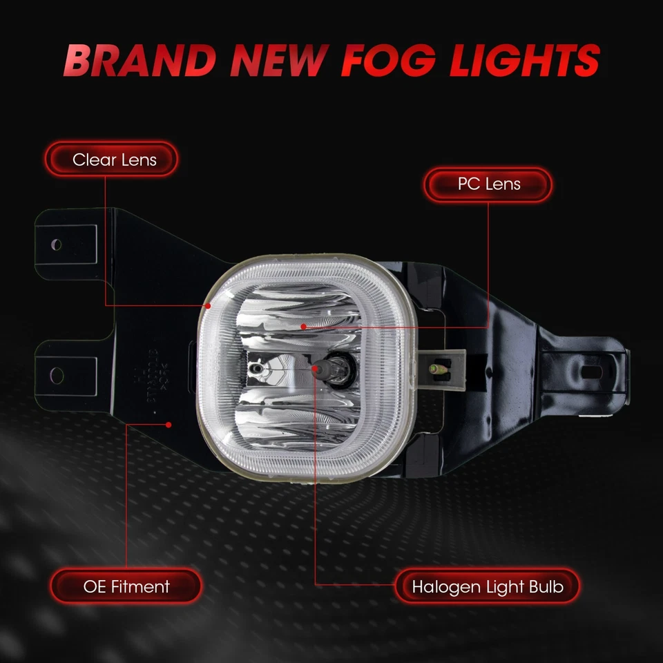 Luz antiniebla apta para Ford F250/350/450/550 Super Duty 1999-2004 Excursion Foto 3 de 4
