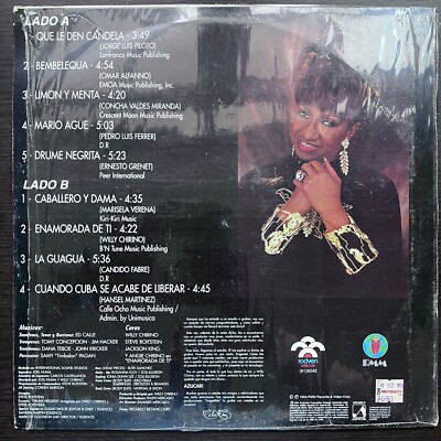 Celia Cruz ‎– Irrepetible 1994 🎵QUE LE DEN CANDELA🎵A MI CUBA