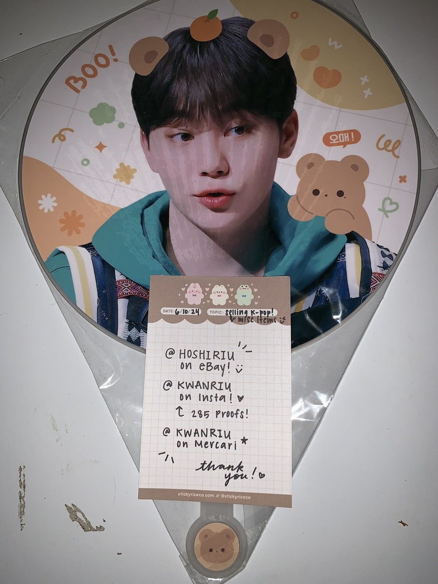 seventeen svt seungkwan orange picket kpop cheering kit by