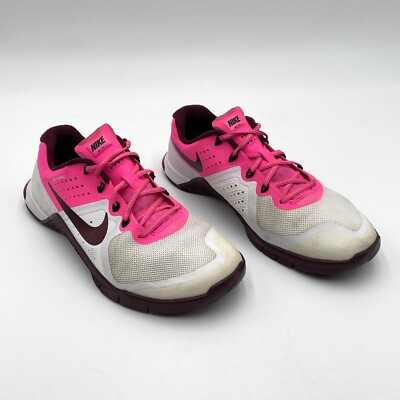 Nike Metcon Flywire Womens Size Pink Blast Sneaker Shoes 821913-106  - Main Image