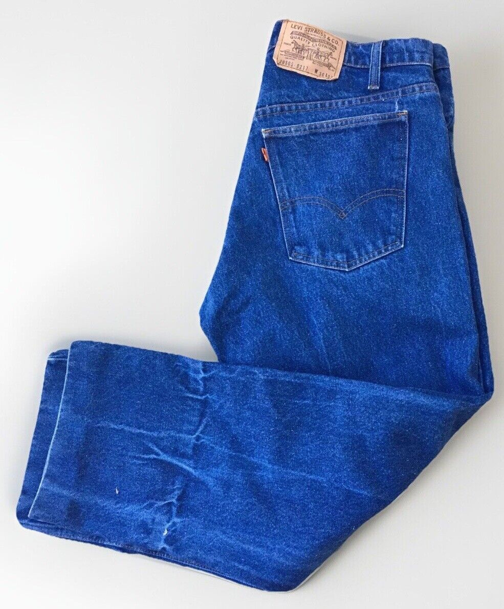 Vintage Levi's 20505 0217 Jeans 505 Orange Tab USA W 36 X Vintage Levi's 20505 0217 Jeans 505 Orange Tab USA W 36 X