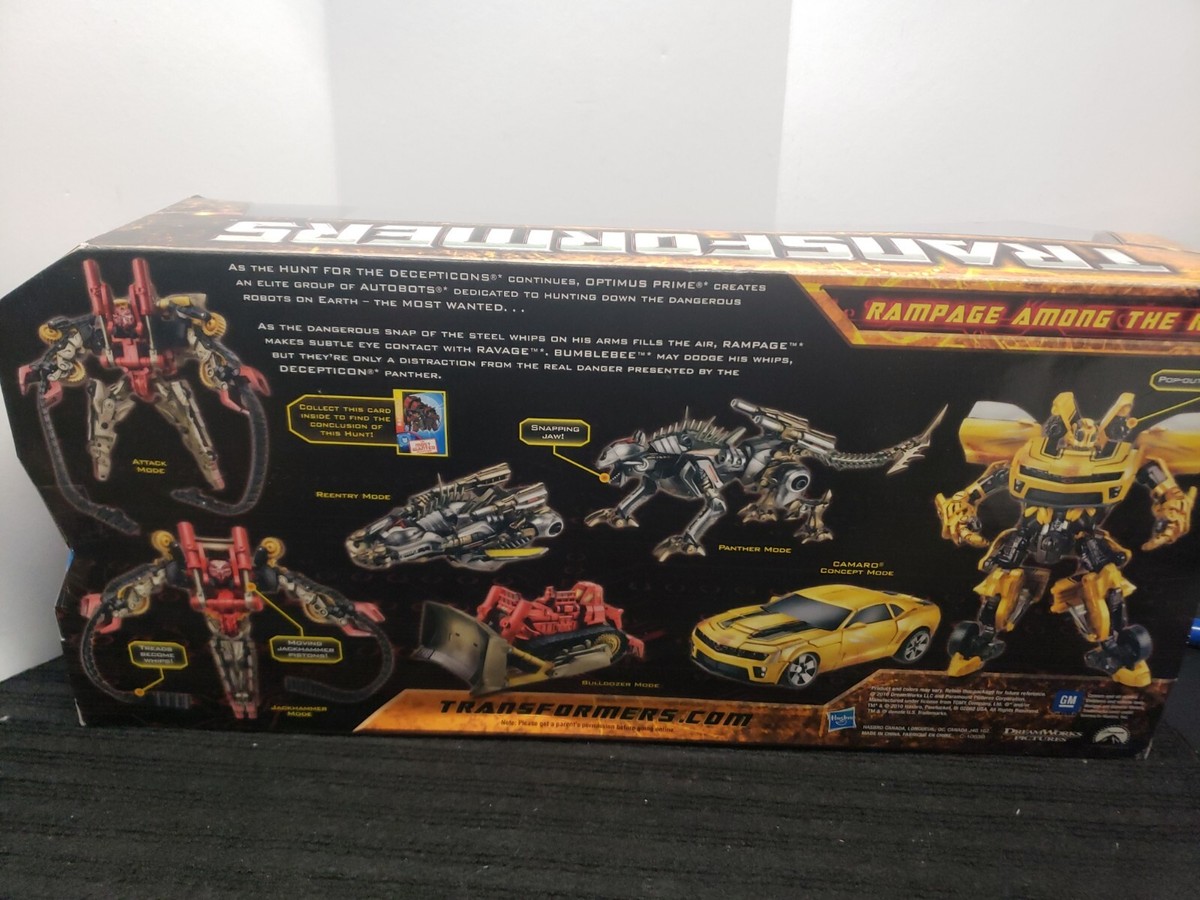 New Transformers Rampage Among The Ruins 3-Pack Set Toys R