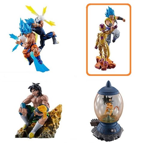 Figura MegaHouse Dracap RE BIRTH Dragon Ball Super Saiyan Dios Azul Gogeta Freezer - Imagen 4 de 11