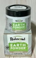 🦷😁🦷 SPEARMINT Redmond Tooth Powder with Bentonite Clay 1.8 Oz 🦷😁🦷