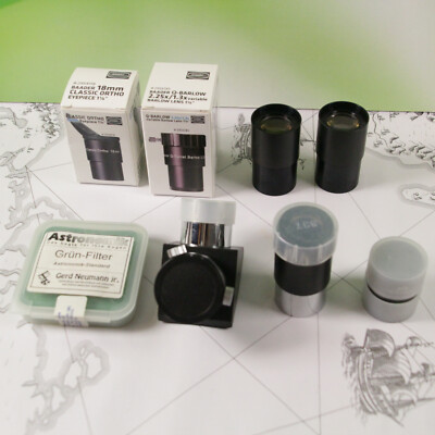 Lot of astronomy eyepieces and barlows Celestron, Zeiss, Astronomik, Baader