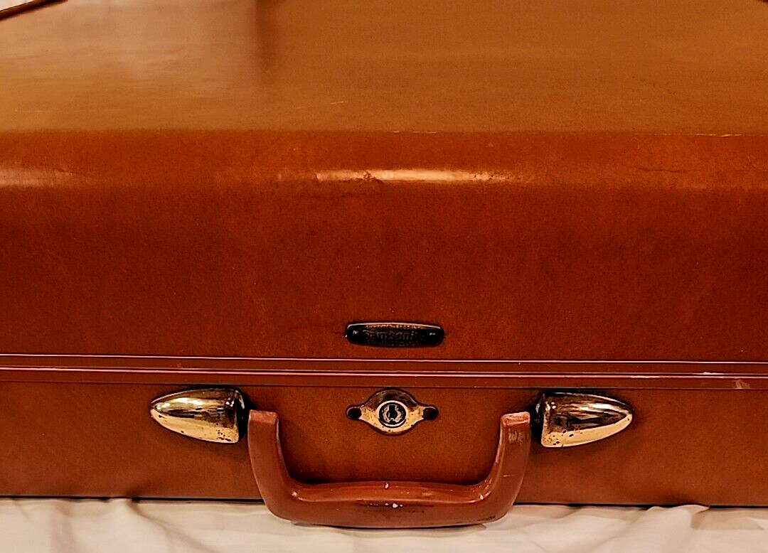 Samsonite キャメル レザー スーツケース アメリカ ヴィンテージ 家具