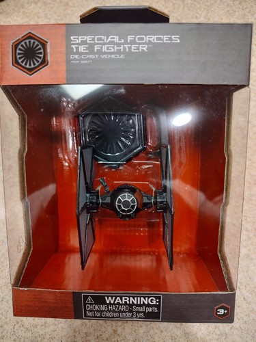 Disney Star Wars Galaxy Edge Special Forces Tie Fighter Druckguss Sammlerstück Neu im Karton - Bild 4 von 6