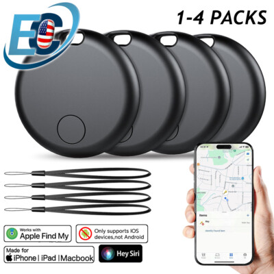 Smart Bluetooth Tracker Tag Item Finder Locator for Keys Luggage Bag (iOS Only) 