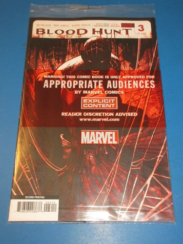 Blood Hunt #3 Red Band 2nd print Sealed NM Gem Wow