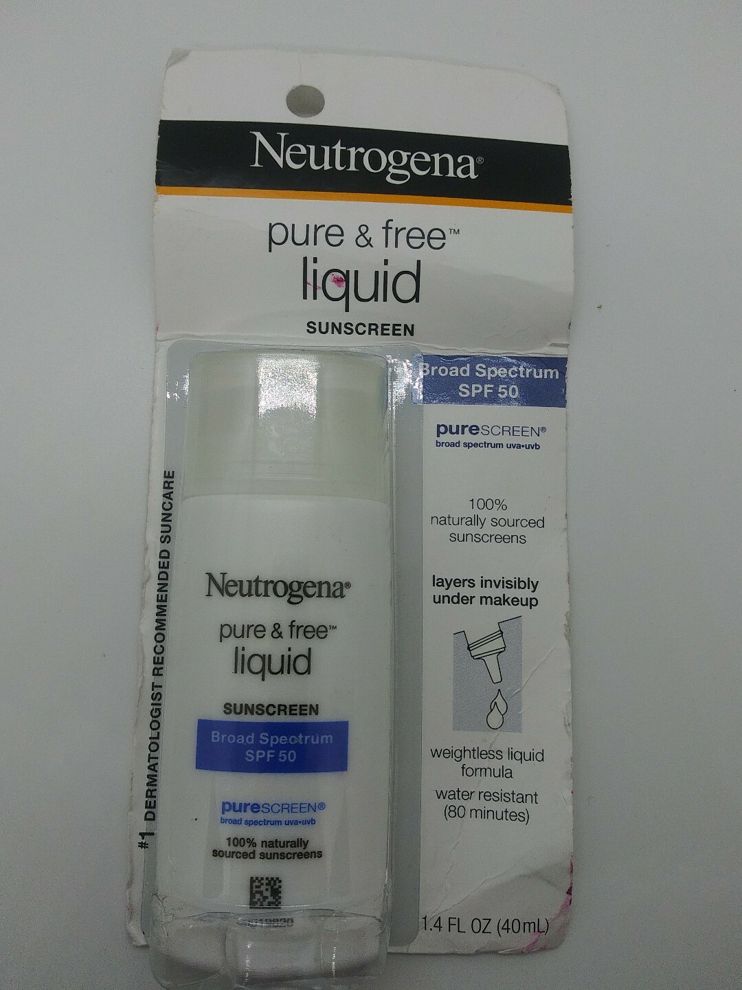 neutrogena pure and free liquid