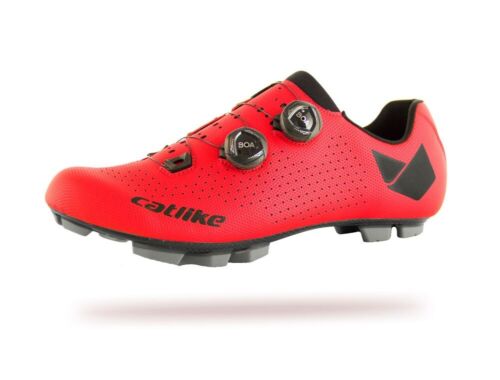 Catlike Whisper Oval Carbon VTT, SPD chaussures de vélo pour hommes taille 41 rouge - Photo 1/1
