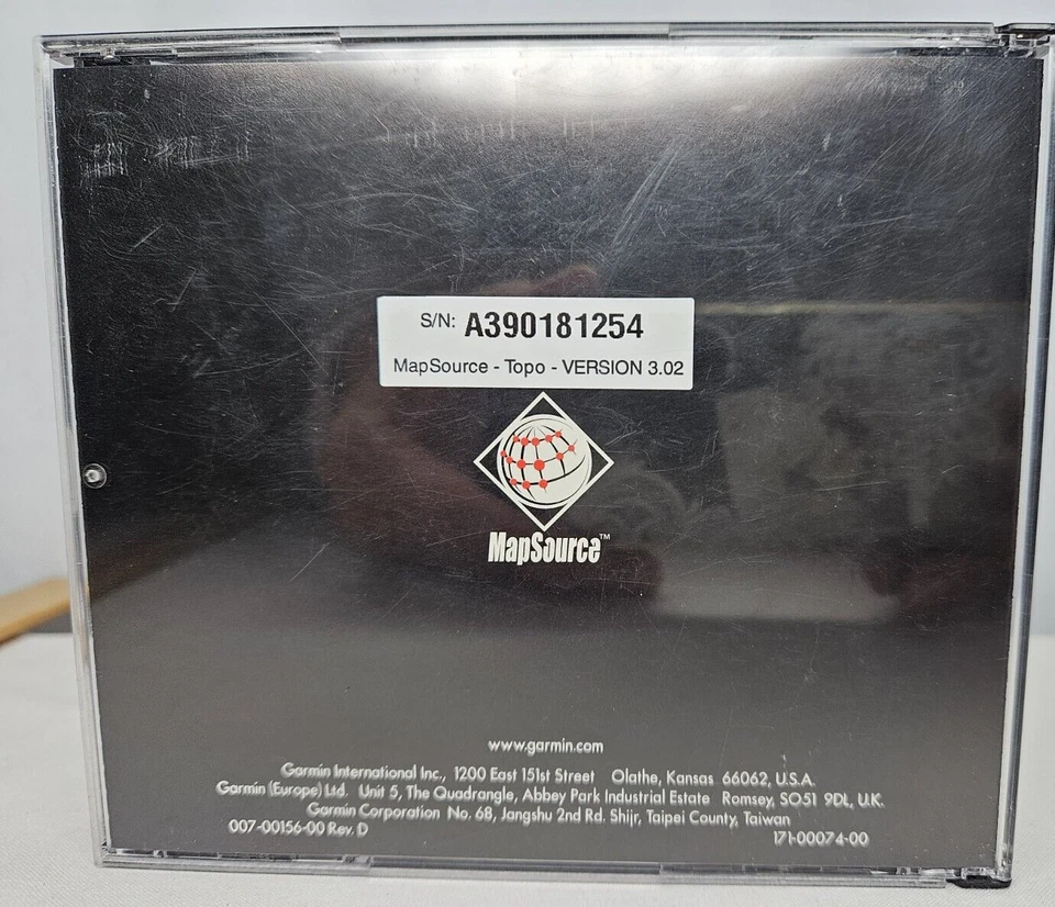 Garmin MapSource Topo 1999/2002 Version 3.00 & Metro Guide Map Source CD - Image 2 of 4