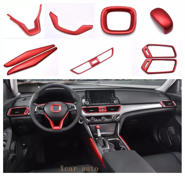 2018 2020 For Honda Accord ABS Interior Accessories Whole Kit