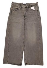 ZARA 302464 FULL LENGTH TRF MID-RISE WIDE LEG JEANS Size US 14/46