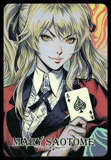 Mary Saotome Kakegurui Superheroine Waifu Card CCG