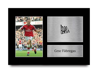 Cesc Fàbregas サイン入り写真 フレーム付き 2025年最新】セスク