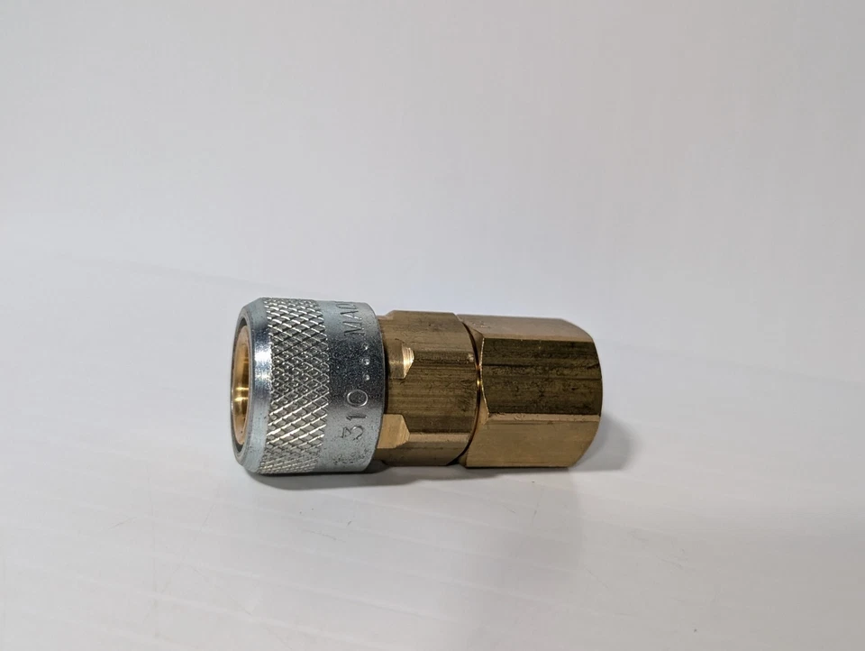 Lot of 19 Foster 310 4404 Brass + Steel Pneumatic Socket 1/2" NPT 1/2" FPT - Image 4 of 4