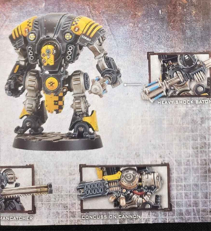 Necromunda 1 Enforcer 'Sanctioner' Pattern Automata Warhammer 40K Palanite Ambot - Image 3 of 3