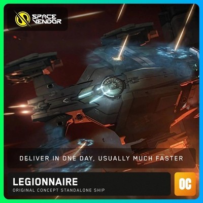 Star Citizen Legionnaire OC + Aeroview Hangar + Paint - Original Concept