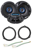 Autotek 200Watt 16,5Cm 2-Wege Lautsprecher FüR Ford Mondeo Ab 07 HecktüR Auto Bo