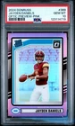 Panini 2024 Donruss Jayden Daniels #389 Optic Preview Pink Prizm PSA 10