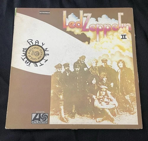 Vintage Led Zeppelin II Record Vinyl Album