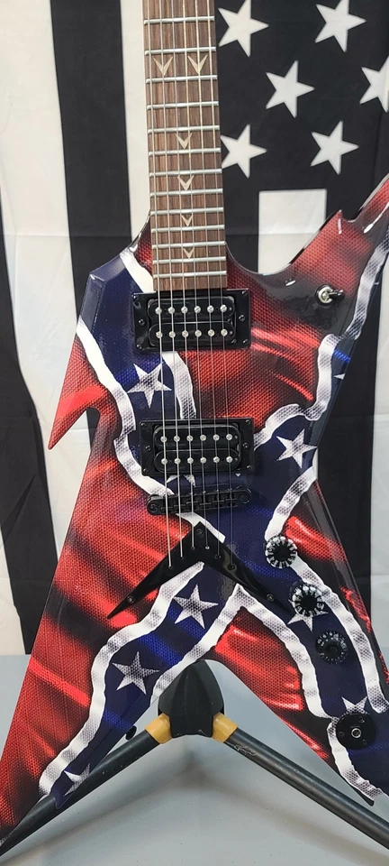 Moneda de diez centavos Dean Razorback ML bandera ondulada RZR envoltura personalizada y moneda de diez centavos recubierta transparente ML RZR  Foto 3 de 4