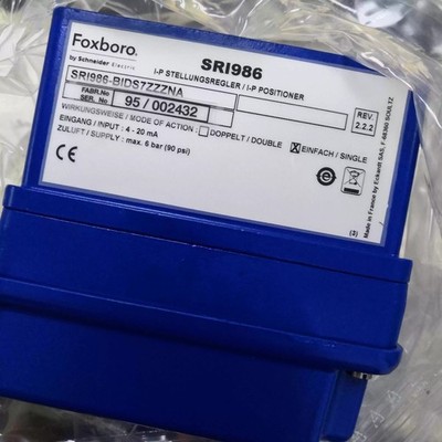 1 Pc. New SRI986-BIDS7ZZZNA Valve Positioner